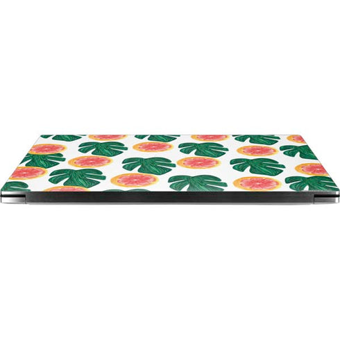 Bouffants and Broken Hearts Tropical Leaves and Citrus Dell XPS Skin